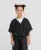 Girls' Denim Overlapped Shirt